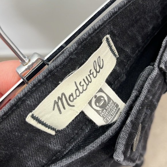Madewell The Mid-Rise Perfect Vintage Jeans Clean black Wash size 25 - Picture 4 of 12